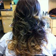 Ombre and styling